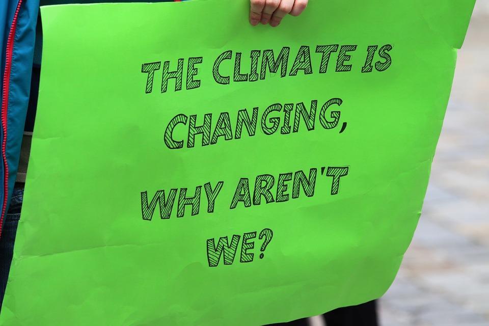 Picture of a banner at School Strike 4 Climate, Demonstrations, Zagreb